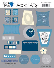Arctic Frog - Rainy Accents  (pack of 5)